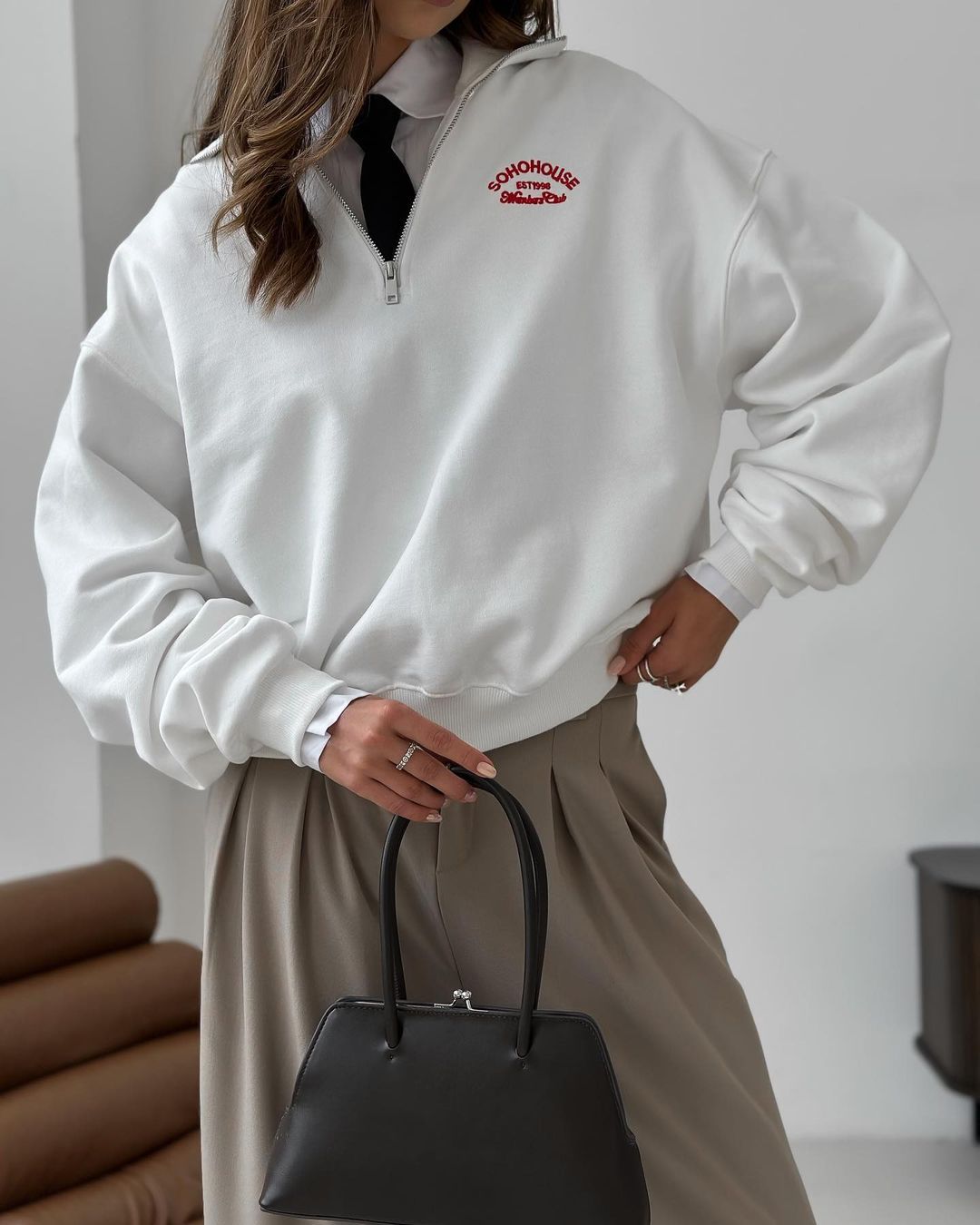 Poppy - Half-Zip Sweatshirt